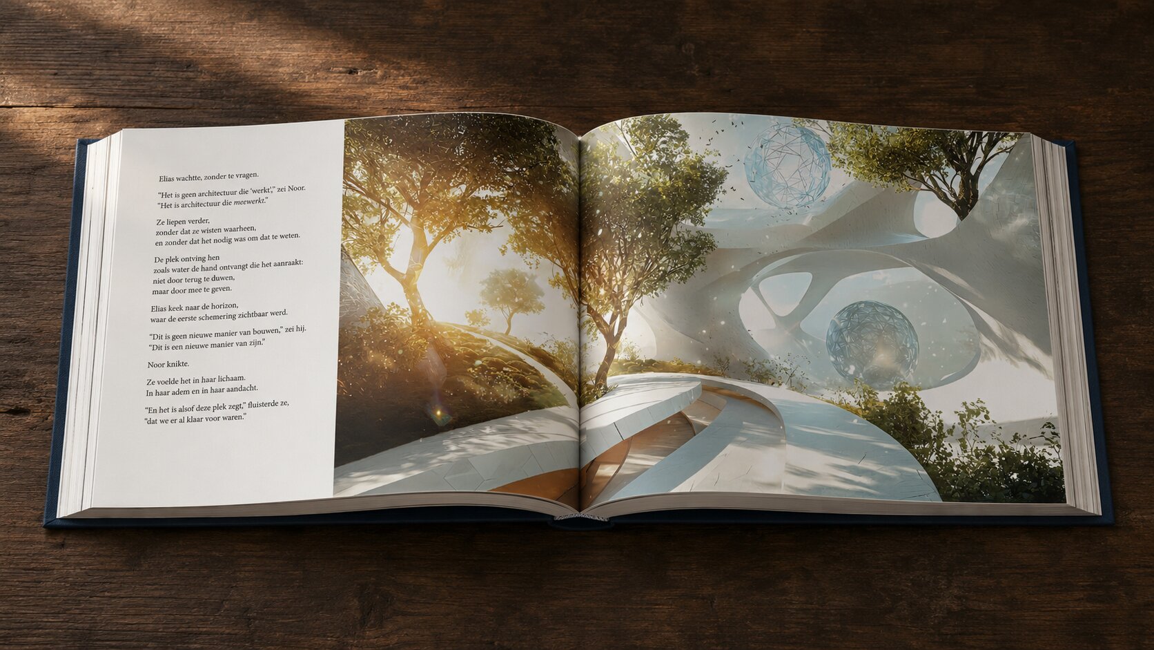 Het volledige Infinity Grid — spread uit het boek